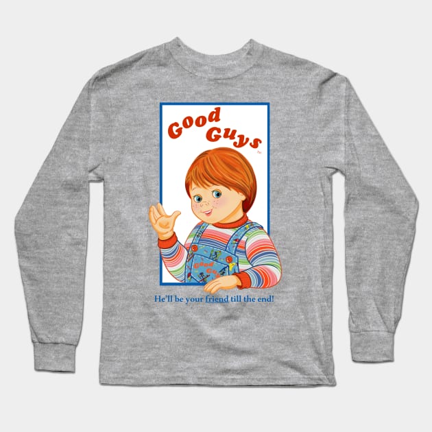 Child's Play - Good Guys - Chucky Long Sleeve T-Shirt by Ryans_ArtPlace